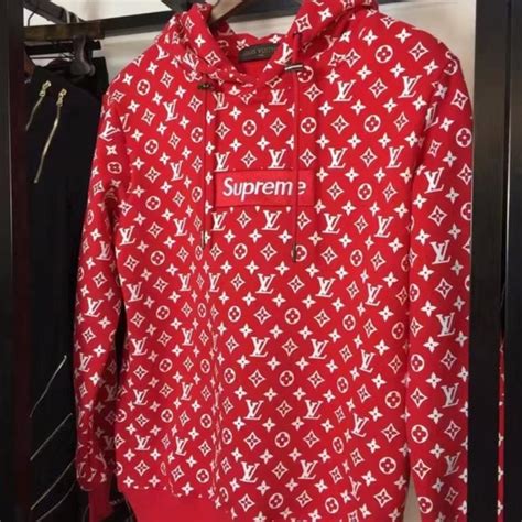 supreme jacket louis vuitton fake|supreme Louis Vuitton hoodie material.